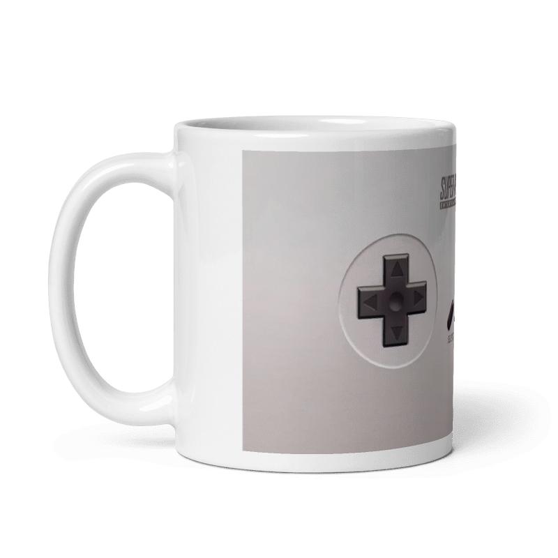 Tazon Estampado Control Retro Super Nintendo