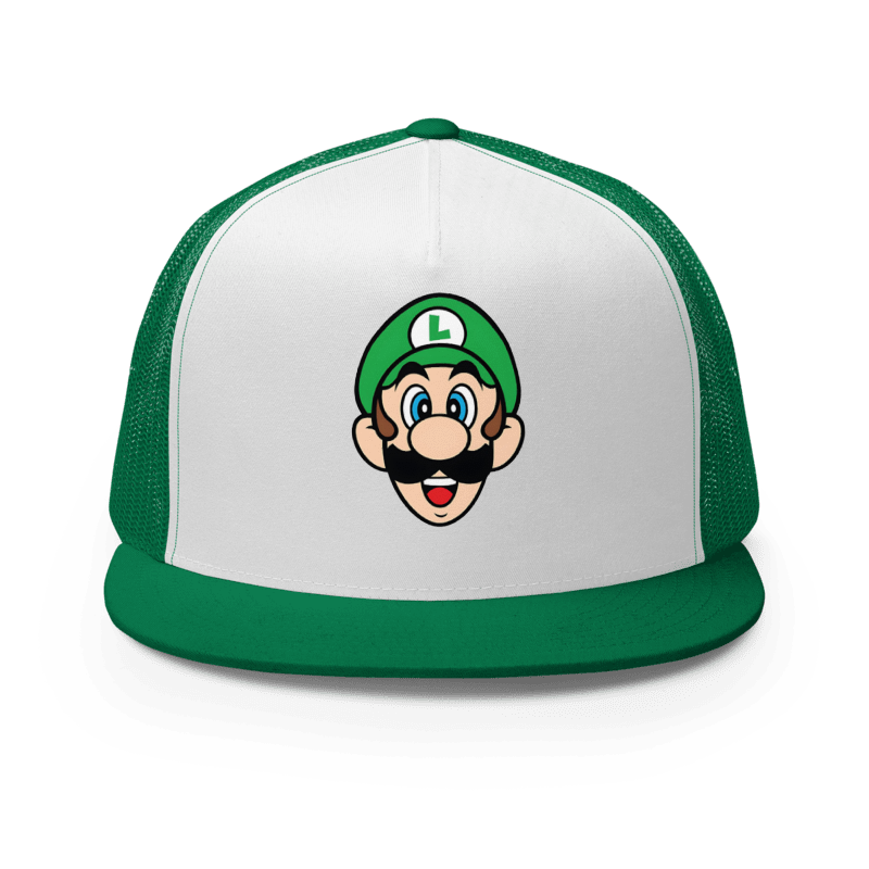 Gorro Jockey Malla Mari Bross And Luigi