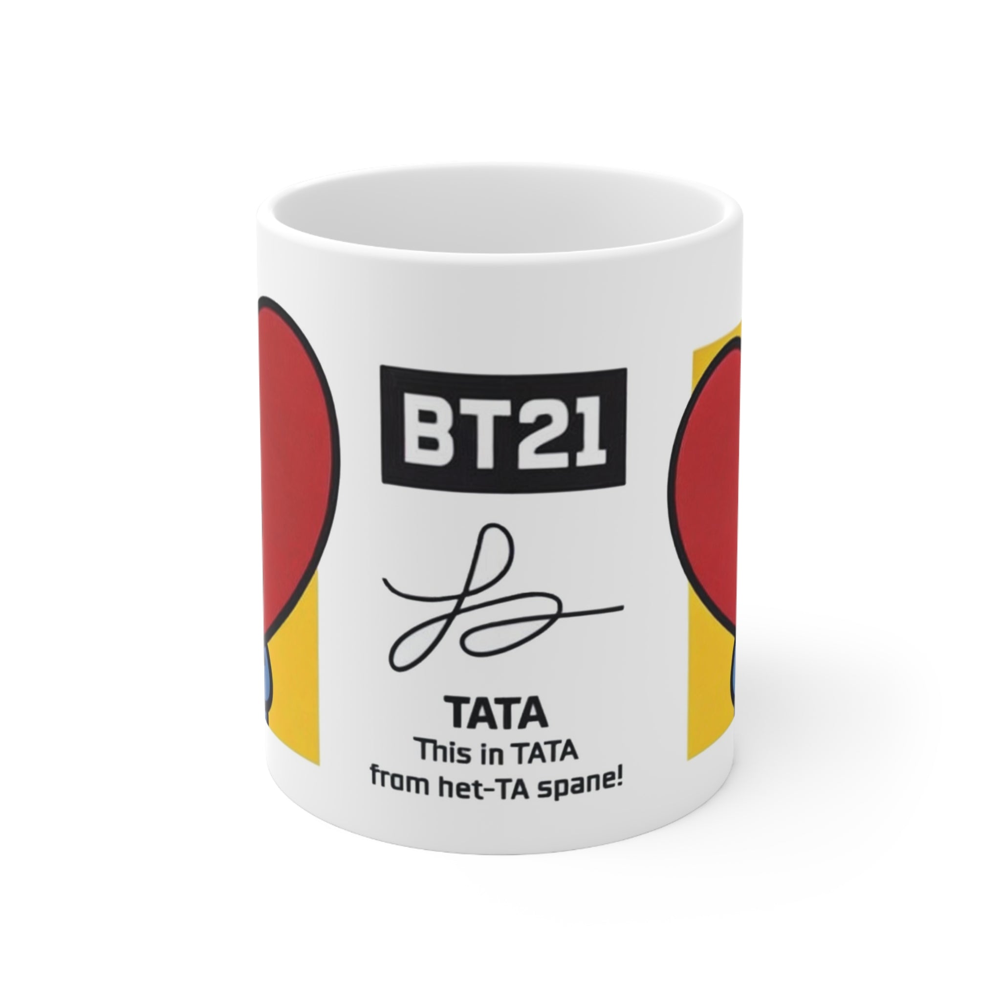 Tazon Sublimado BTS TATA BT21