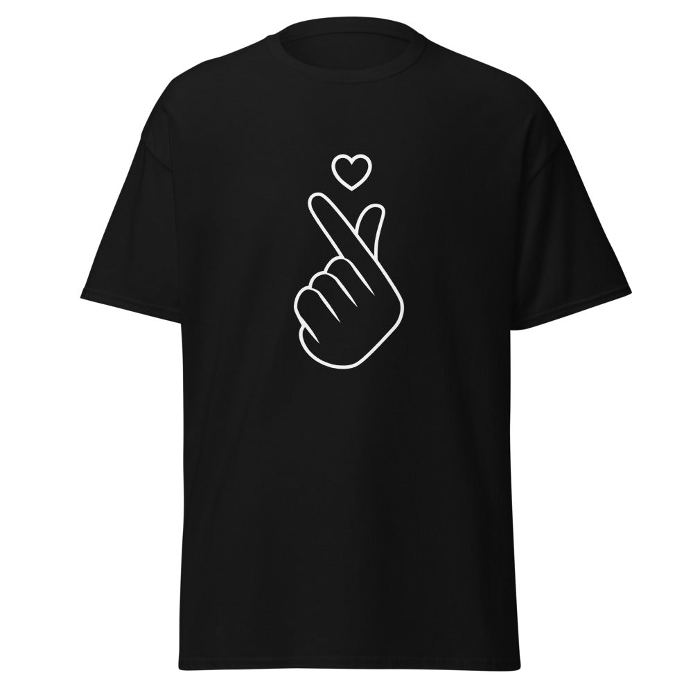 Polera Estampada Corazon Coreano