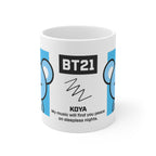 Tazon Sublimado BTS KOYA BT21