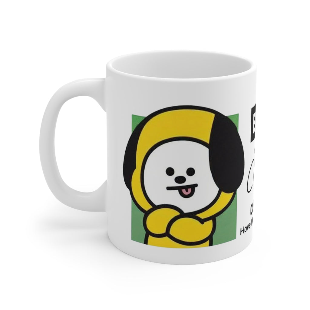 Tazon Sublimados BTS CHIMMY BT21