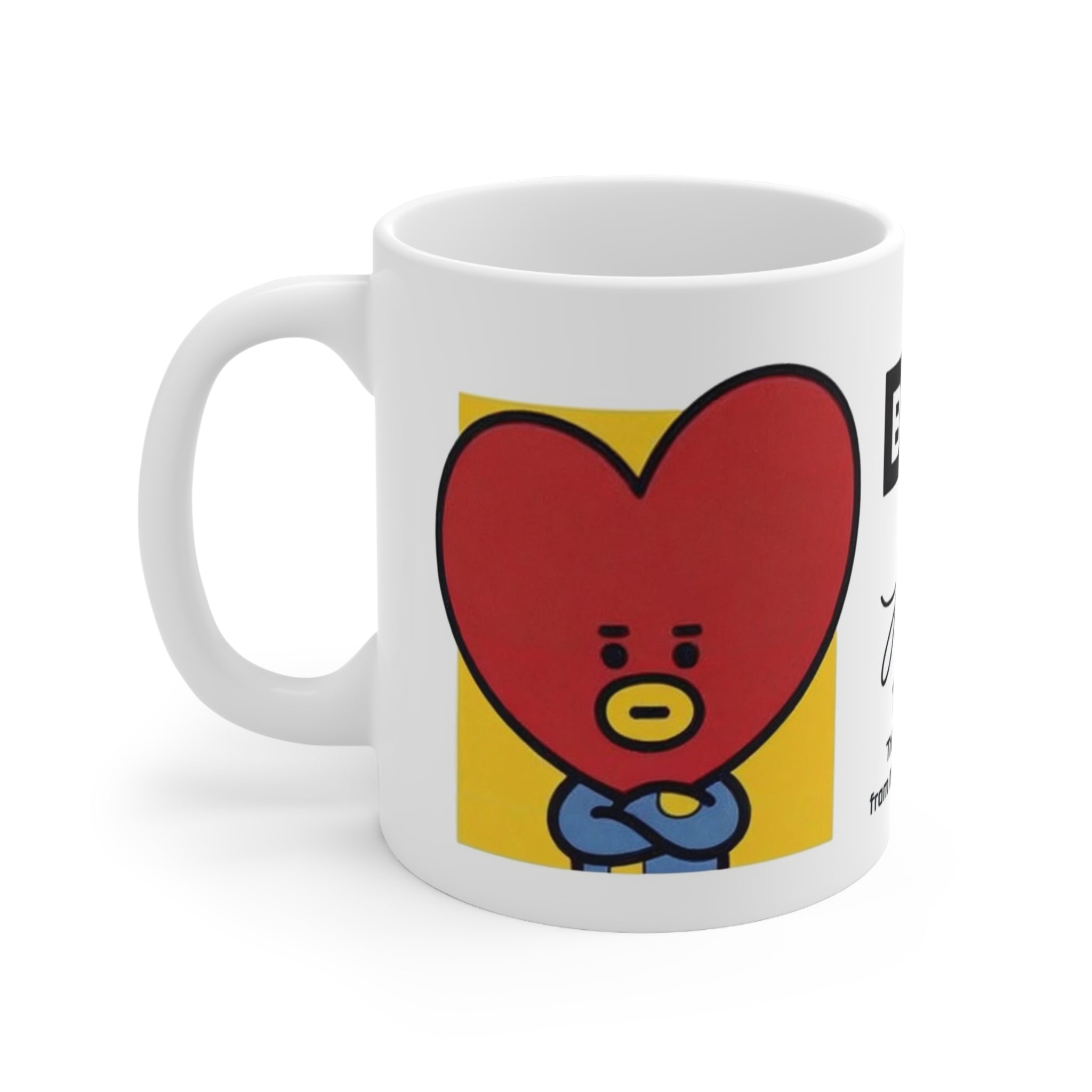 Tazon Sublimado BTS TATA BT21
