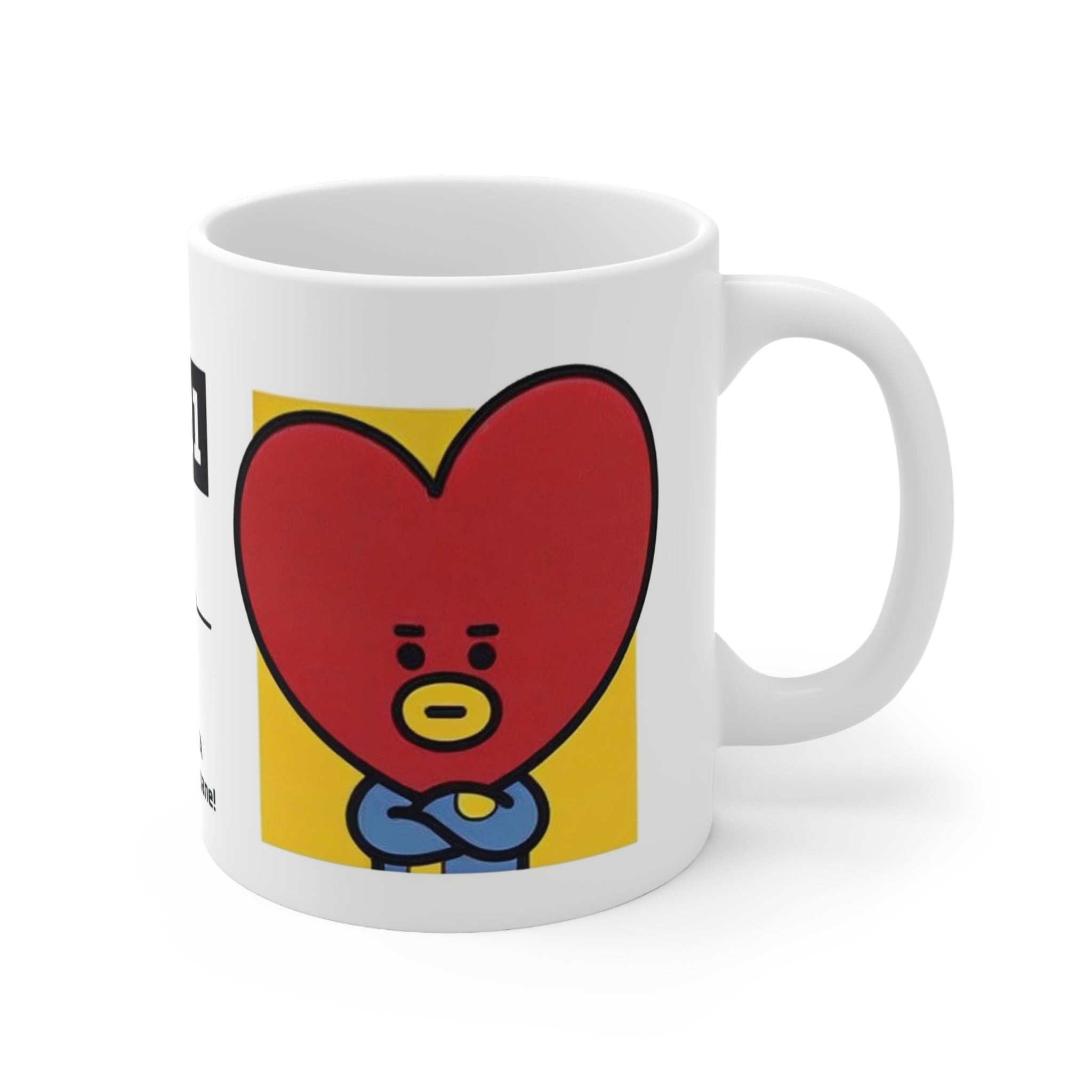 Tazon Sublimado BTS TATA BT21