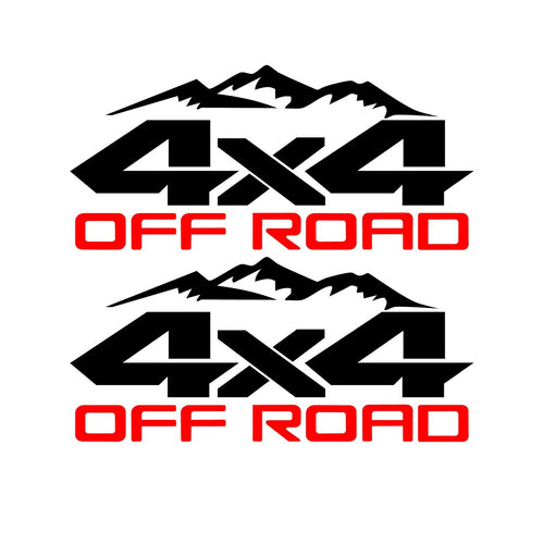Adhesivo Para Auto 4X4 OFF ROAD