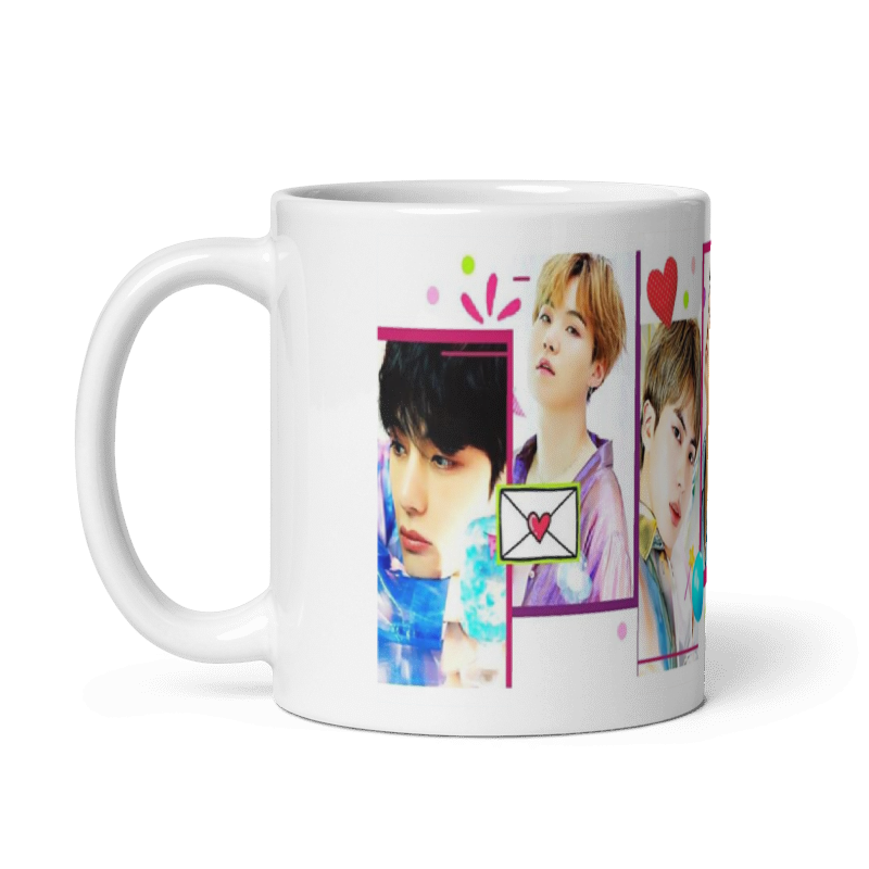 Tazon Estampado Bts Kpop