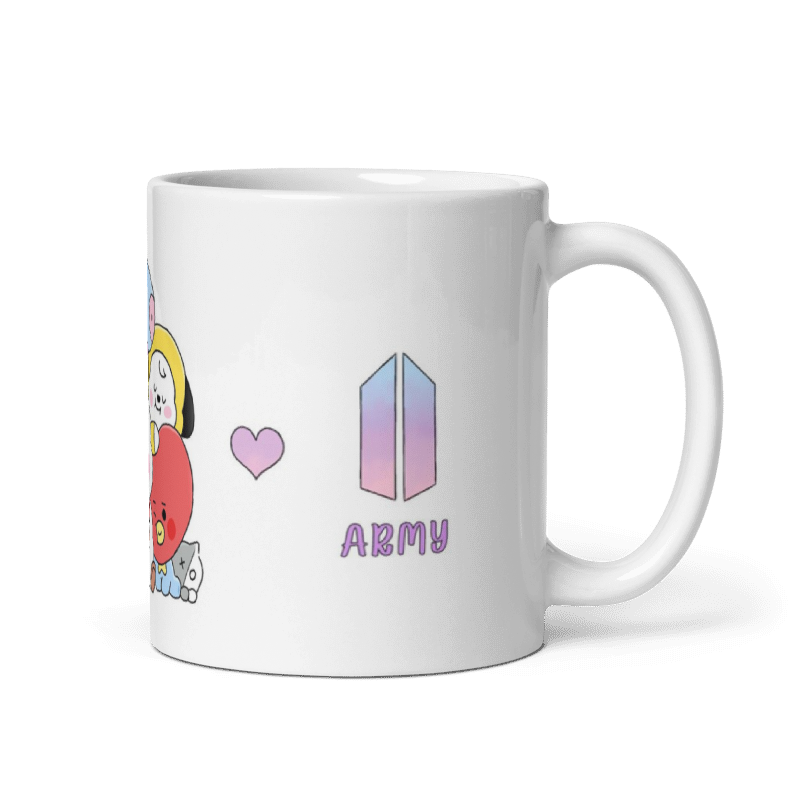 Tazon Estampado Bts Kpop ARMY