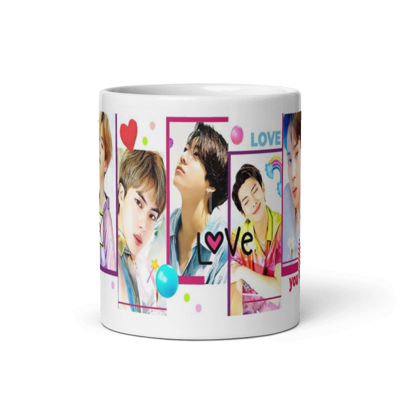 Tazon Estampado Bts Kpop