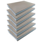 10 Packs Agenda A5 100gr + Tapas De Cartón Piedra 1.5mm Gris A5