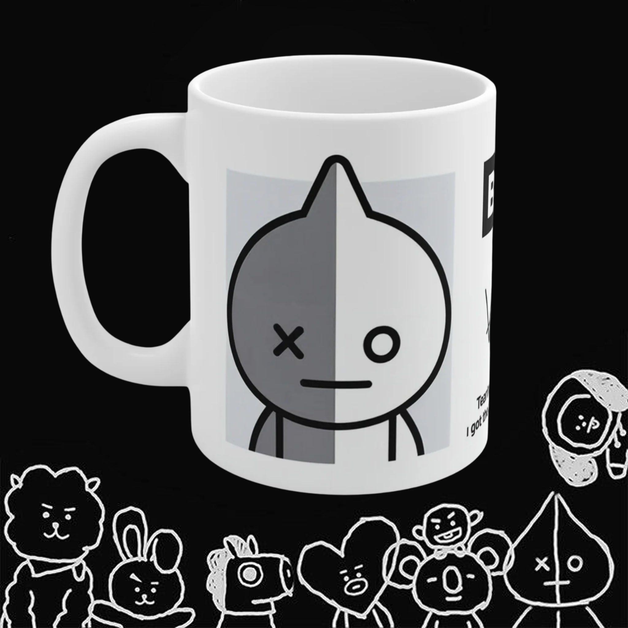 Tazón BTS VAN BT21 11 Oz