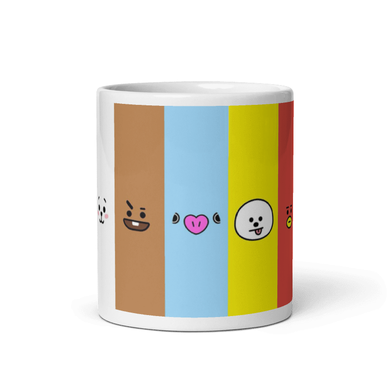 Tazon Estampado Bts Kpop