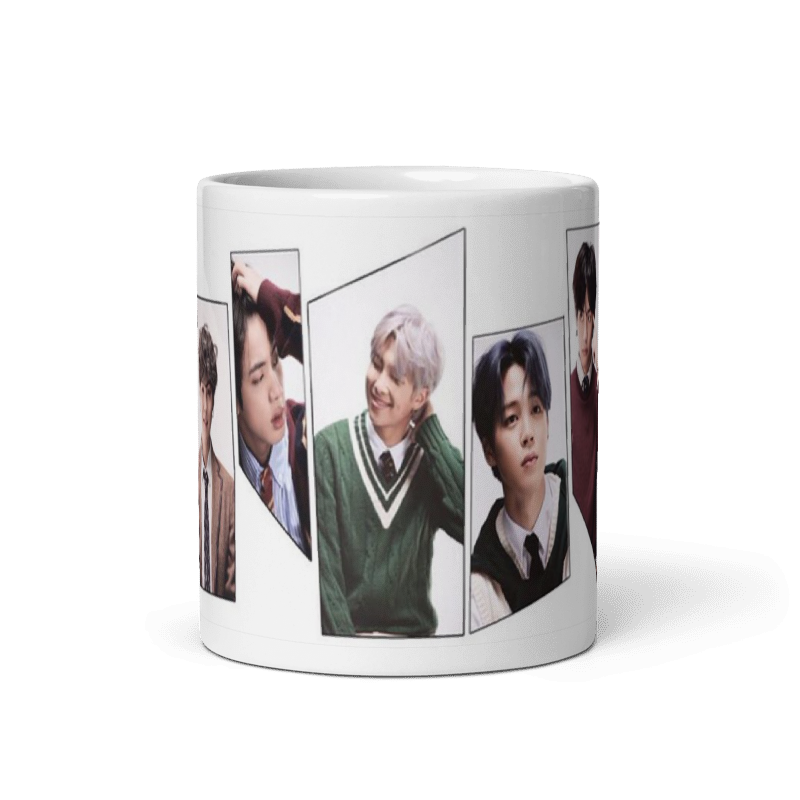 Tazon Estampado Bts Kpop