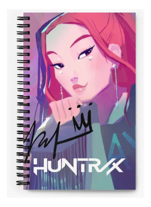 Cuaderno Las Guerreras Kpop Demon Hunters A5 Premium Huntrix Rojo Mira 2026