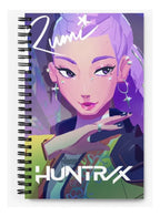 Cuaderno Las Guerreras Kpop Demon Hunters A5 Premium Huntrix Lila Rumi 2026