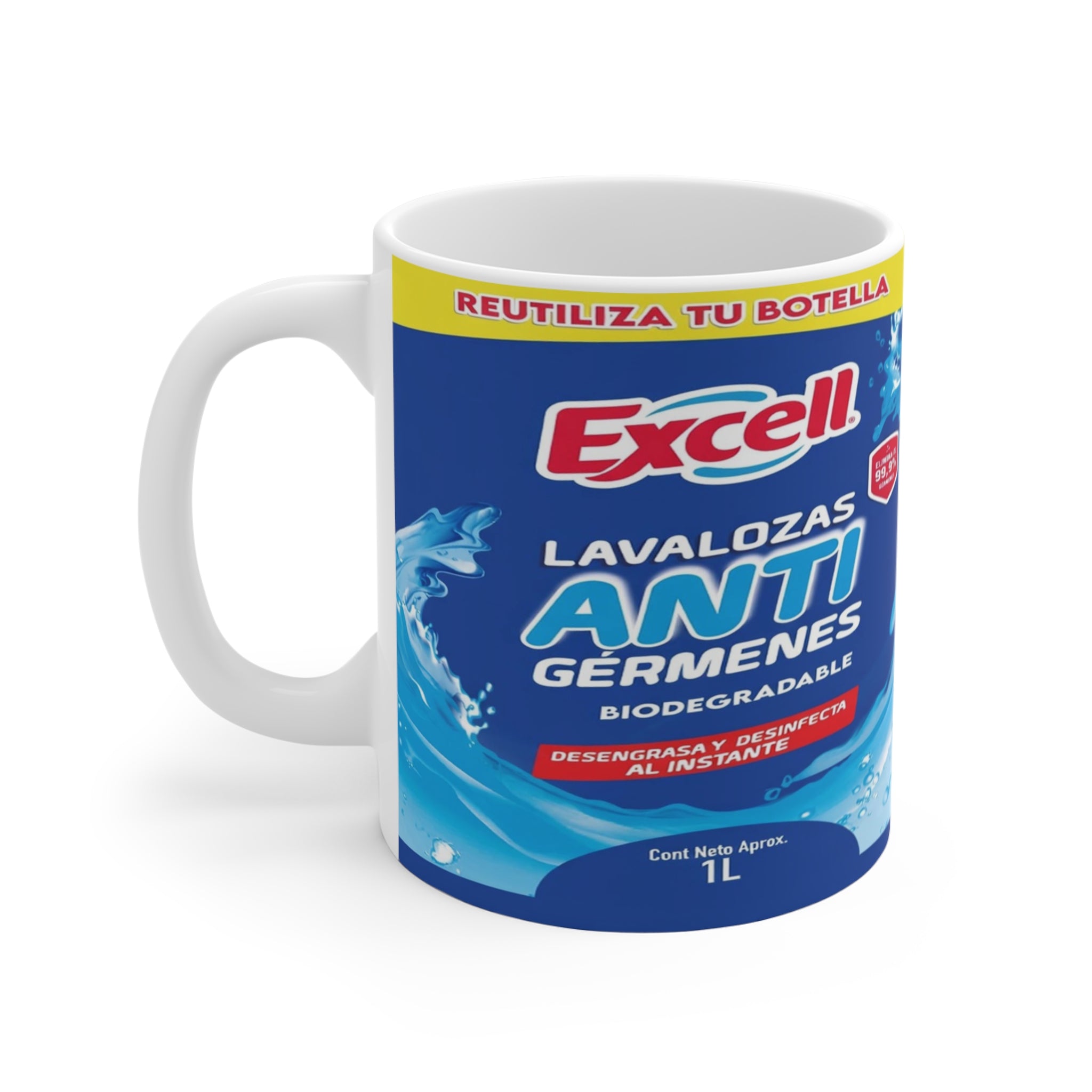 Taza Tendencias Artículos de Aseo Calidad Premium 11 Oz Anci Studio