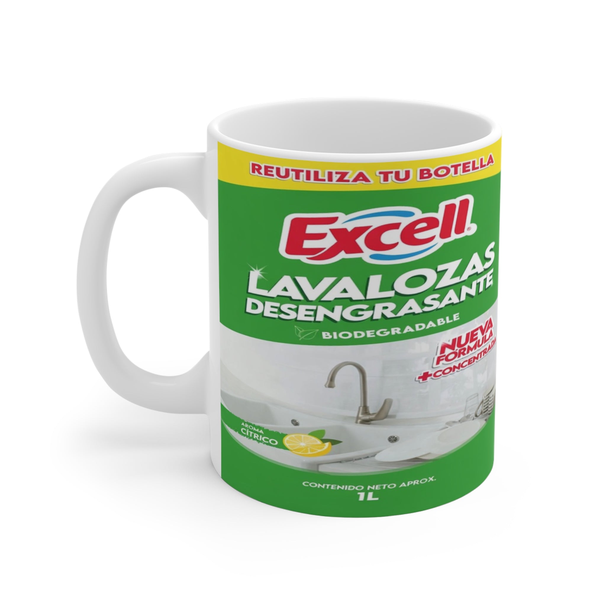 Taza Tendencias Artículos de Aseo Calidad Premium 11 Oz Anci Studio