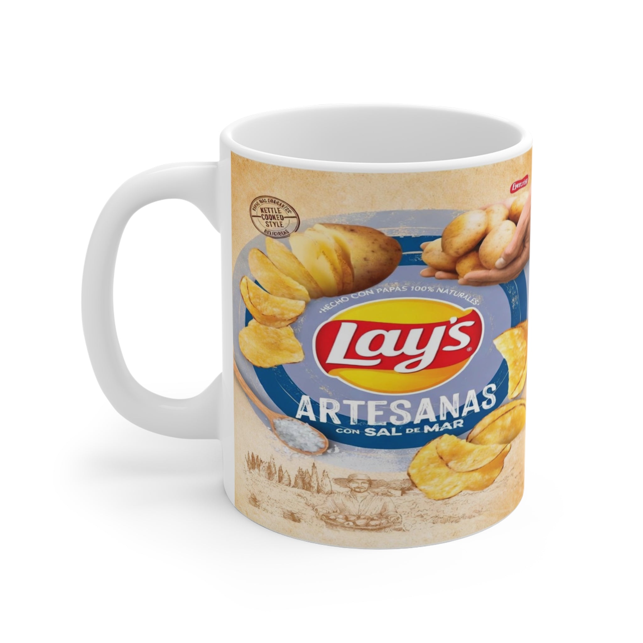 Taza Tendencias Diseños Snack 11 Oz Calidad Premium Anci Studio